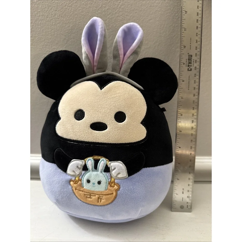 Squishmallow Kellytoy Plush Disney Mickey with Bunny Ears 8